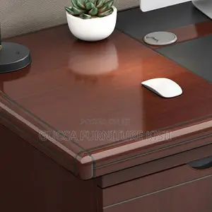 140CM Mahogany Office Desk