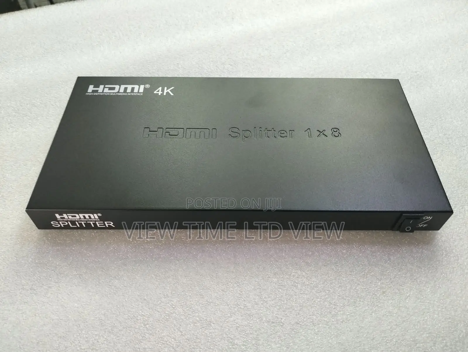 4K 1×8 HDMI Splitter – 1 Input to 8 Outputs