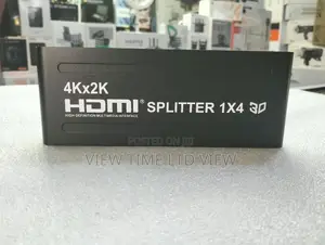 4K 1×4 HDMI Splitter – 1 Input to 4 Outputs