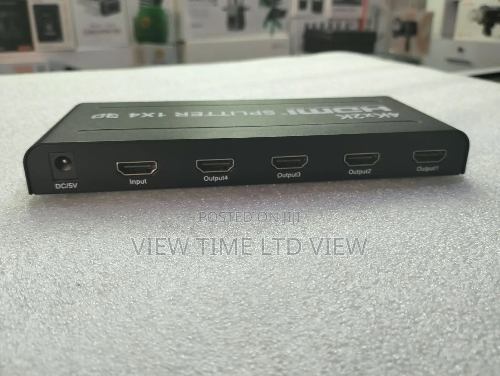 4K 1×4 HDMI Splitter – 1 Input to 4 Outputs