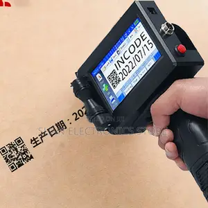 4.3Inch HD Touch Screen,Portable Inkjet Printer With Quick-Drying Ink