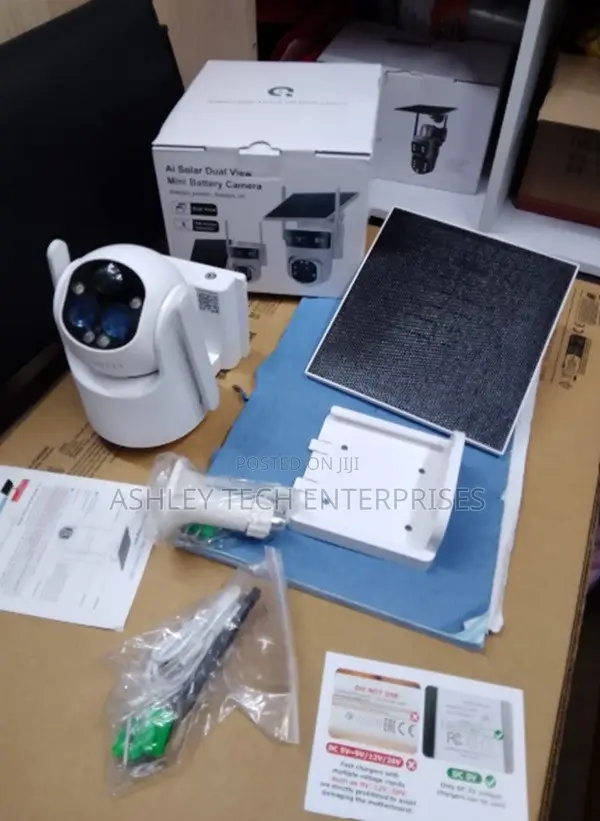 SmartVision Ubox 6MP 4G Solar PTZ Camera