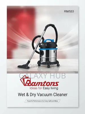 Ramtons Wet & Dry Vacuum Cleaner RM/553