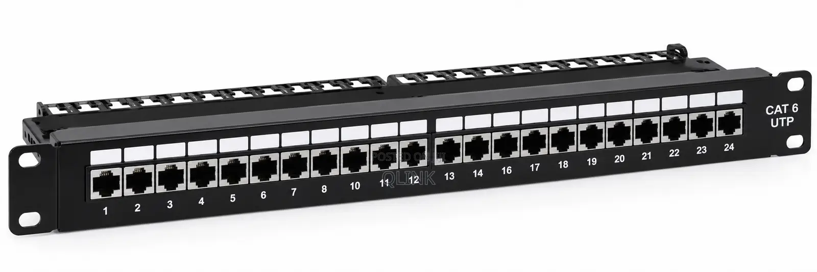 Giganet GN-C6-PP-24 Category 6 UTP 19” 24 Port Patch Panel