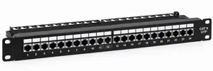 Giganet GN-C6-PP-24 Category 6 UTP 19” 24 Port Patch Panel