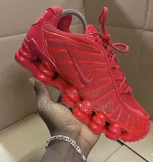 The Nike Shox TL Monochrome 'Gym Red Size 38-45