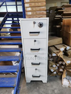 4 Drawers Fire Proof Safe Box