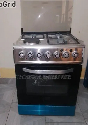 Sarahtech 3G+1E 60*60cm Standing Cooker With Rotisserie 
