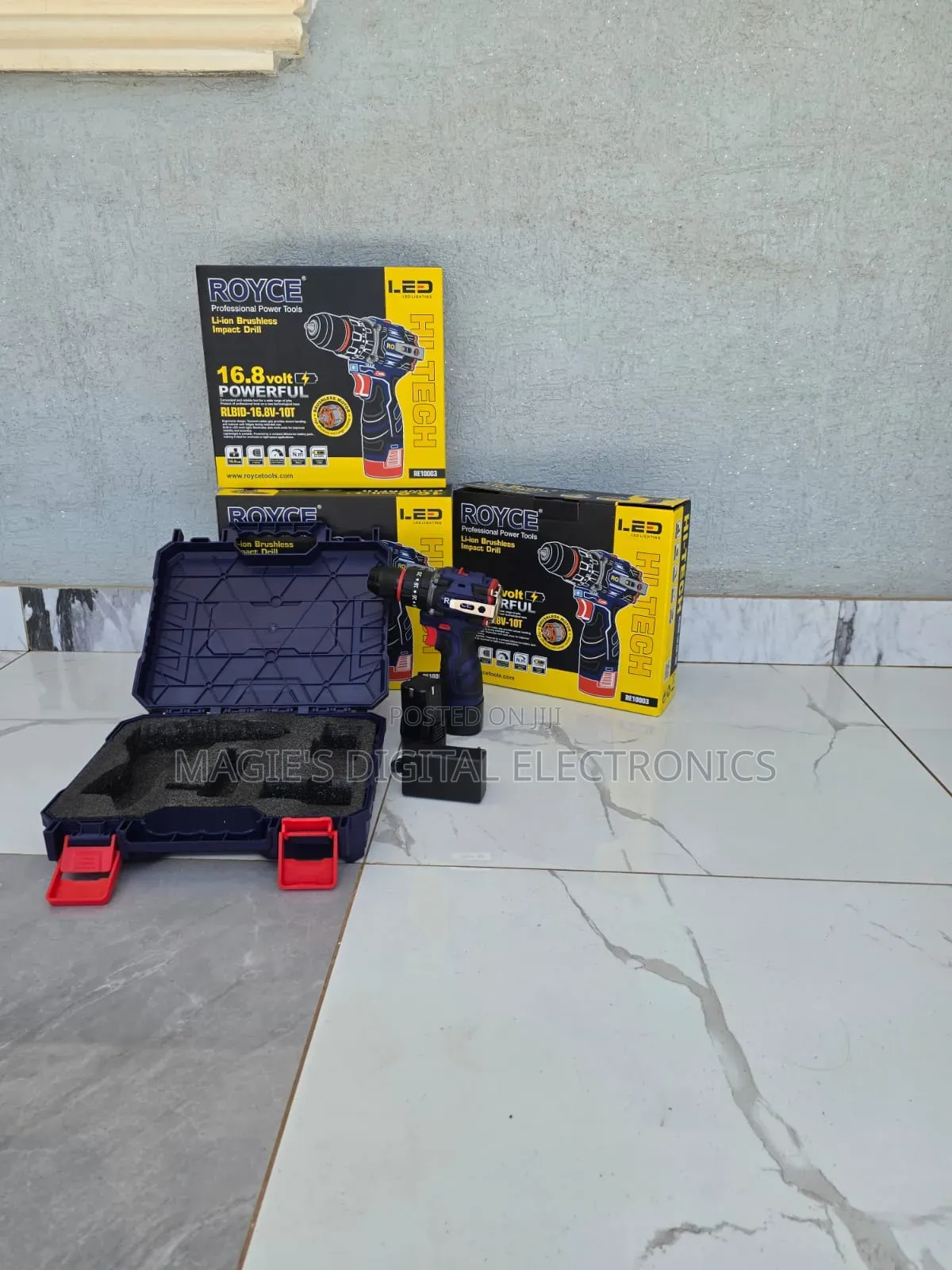 High Standard 16.8v Royce Cordless Drill