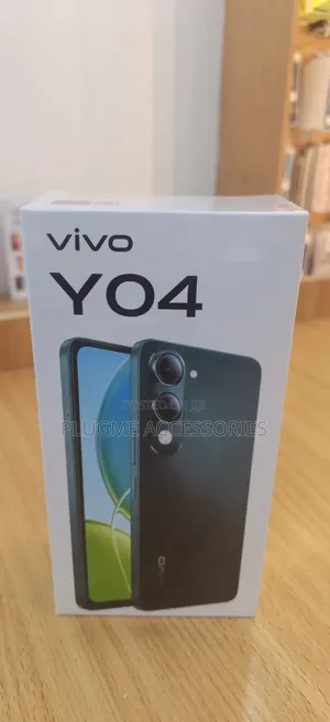 New Vivo Y04 64 GB Silver