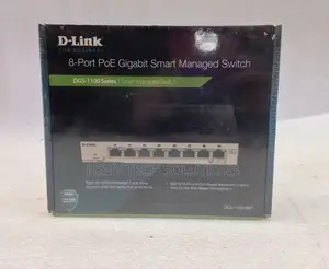 D-Link DGS-1100-08P 8-Port Gigabit PoE Smart Managed Switch -