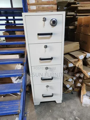 4-Drawer Fireproof Filing Safe Cabinet.