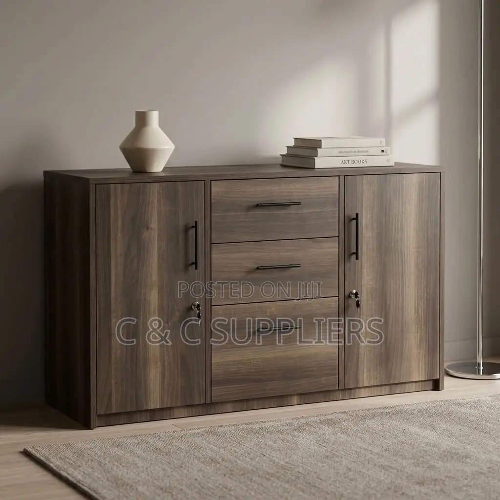 Customized Credenza File Cabinet With Drawers