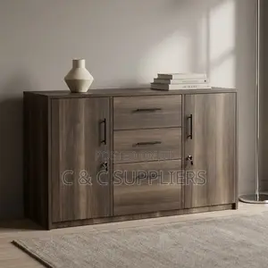 Customized Credenza File Cabinet With Drawers