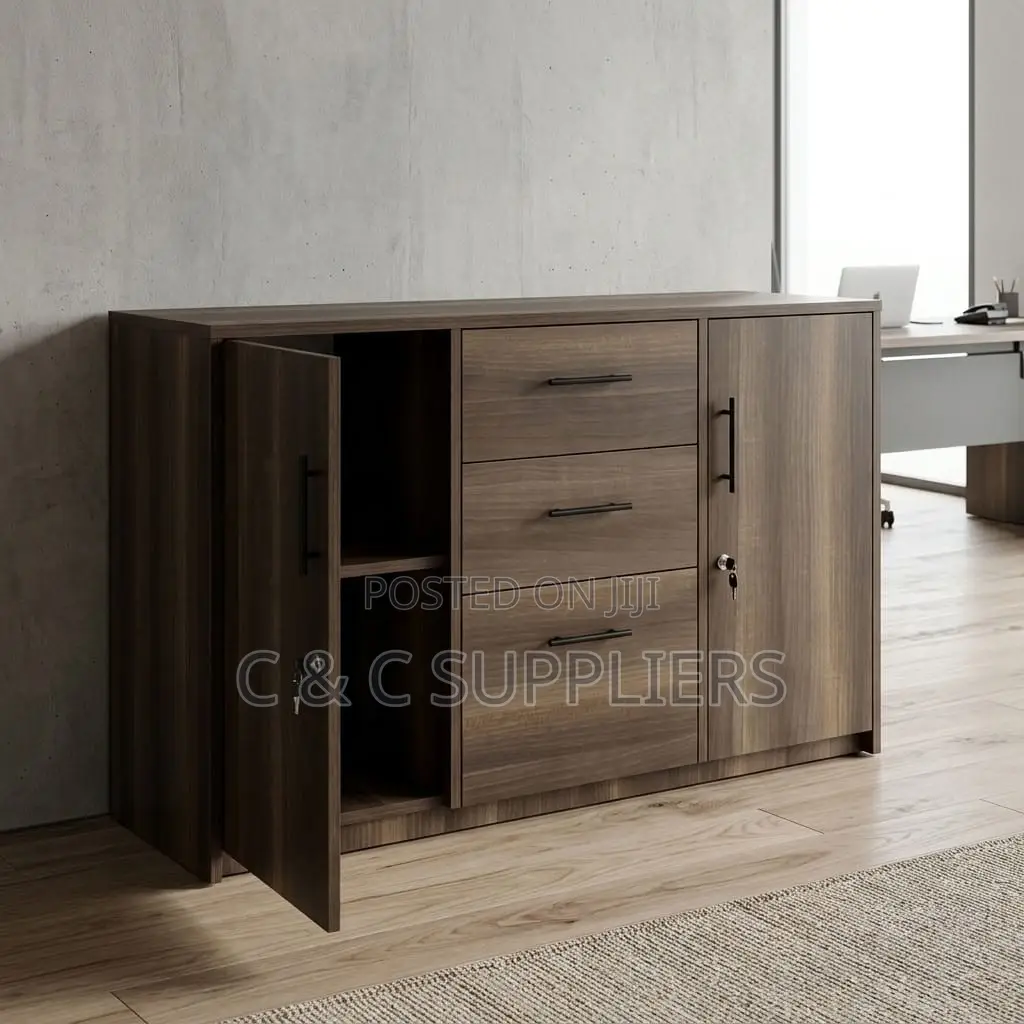 Customized Credenza File Cabinet With Drawers