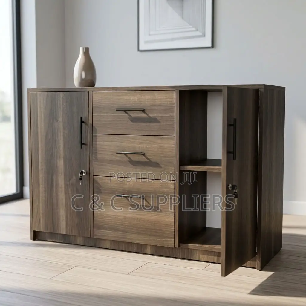 Customized Credenza File Cabinet With Drawers