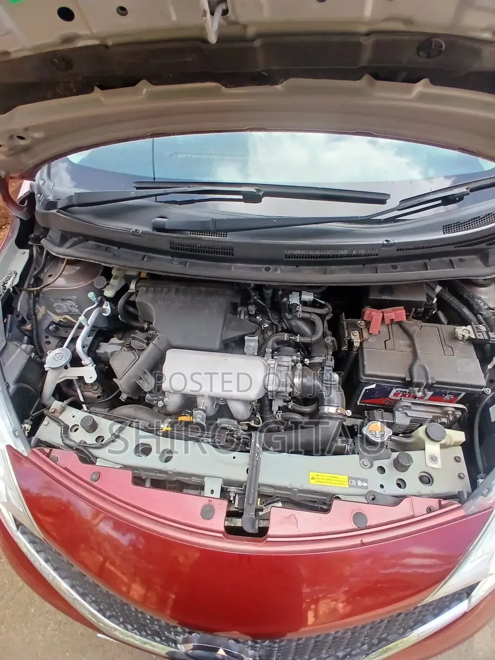 Nissan Note 2016 Red