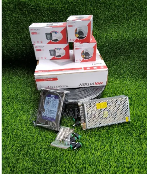 Hikvision 4CH 2MP Smart Hybrid HD Camera Kit