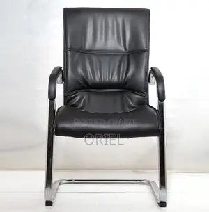Executive Padded Leather Visitor Chair