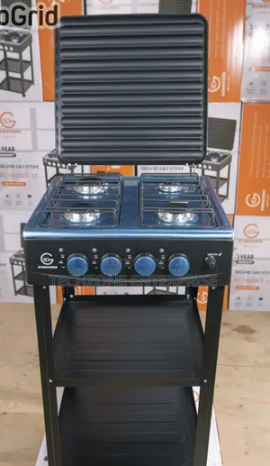 Eurochef Full Gas Cooker With Shelf With Auto Ignition 