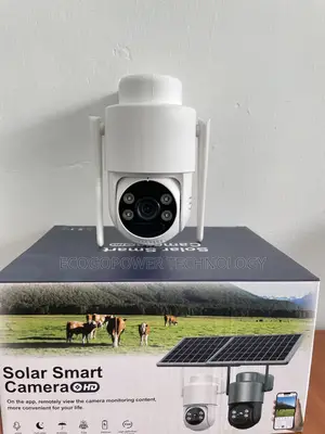Single Lens Solar CCTV Camera