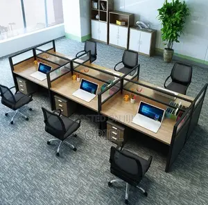 6-User Shared Office Desk Workstation