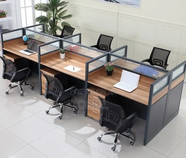 6-User Shared Office Desk Workstation