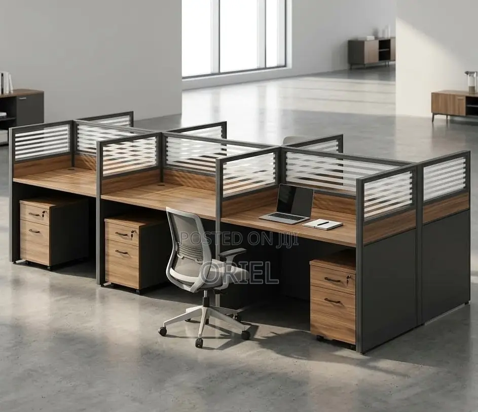 6-User Shared Office Desk Workstation