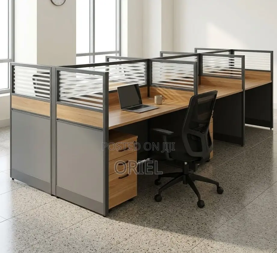 6-User Shared Office Desk Workstation
