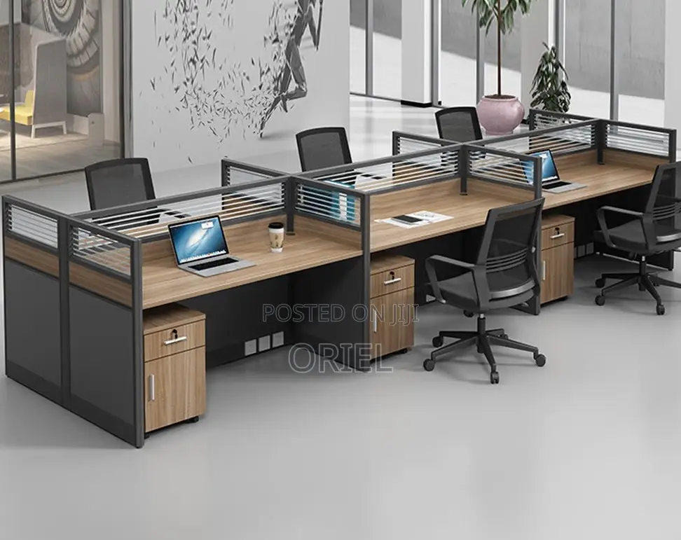 6-User Shared Office Desk Workstation