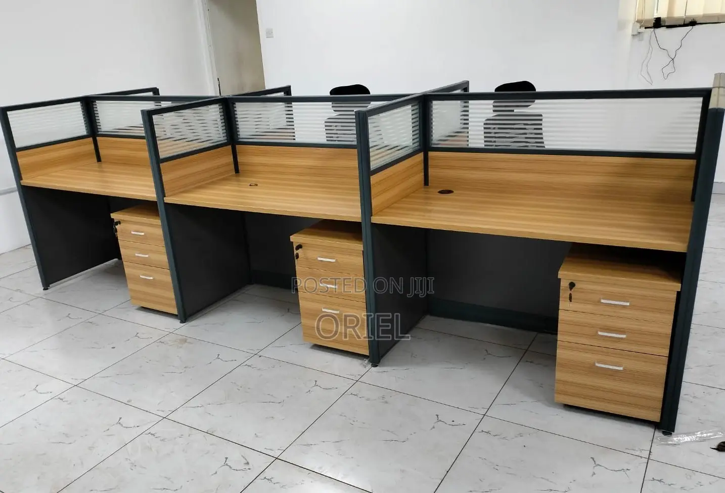 6-User Shared Office Desk Workstation