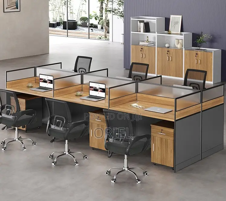 6-User Shared Office Desk Workstation