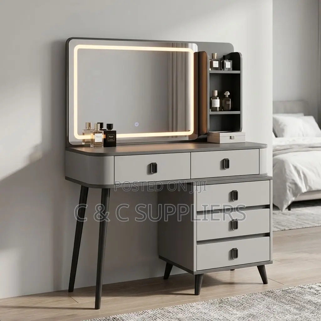 Imported Gray Dressing Table