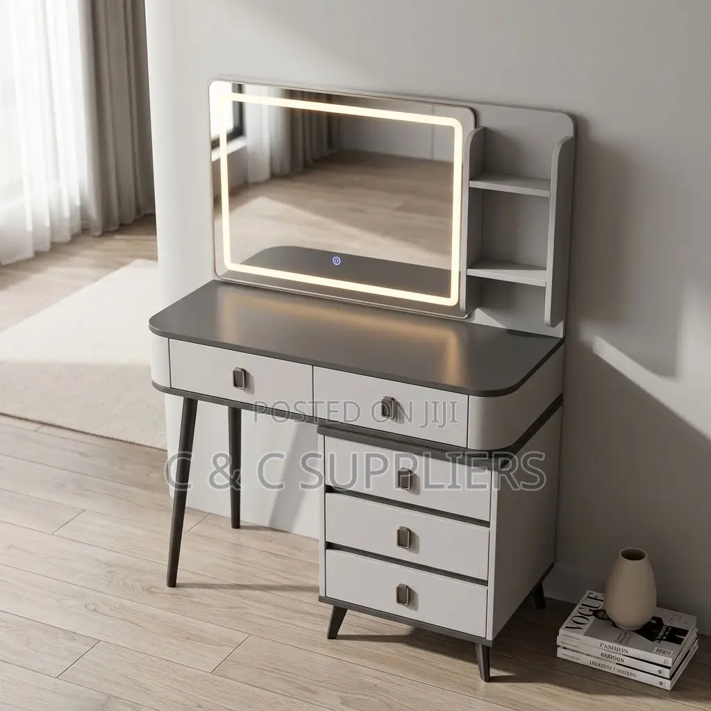 Imported Gray Dressing Table