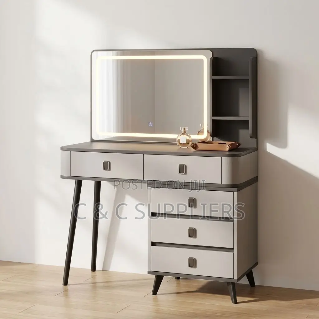 Imported Gray Dressing Table