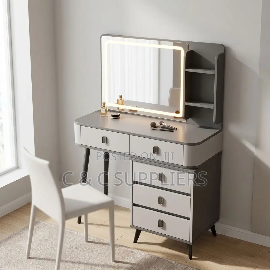Imported Gray Dressing Table