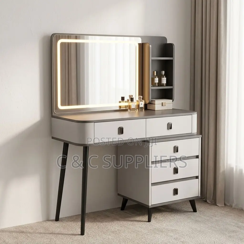 Imported Gray Dressing Table