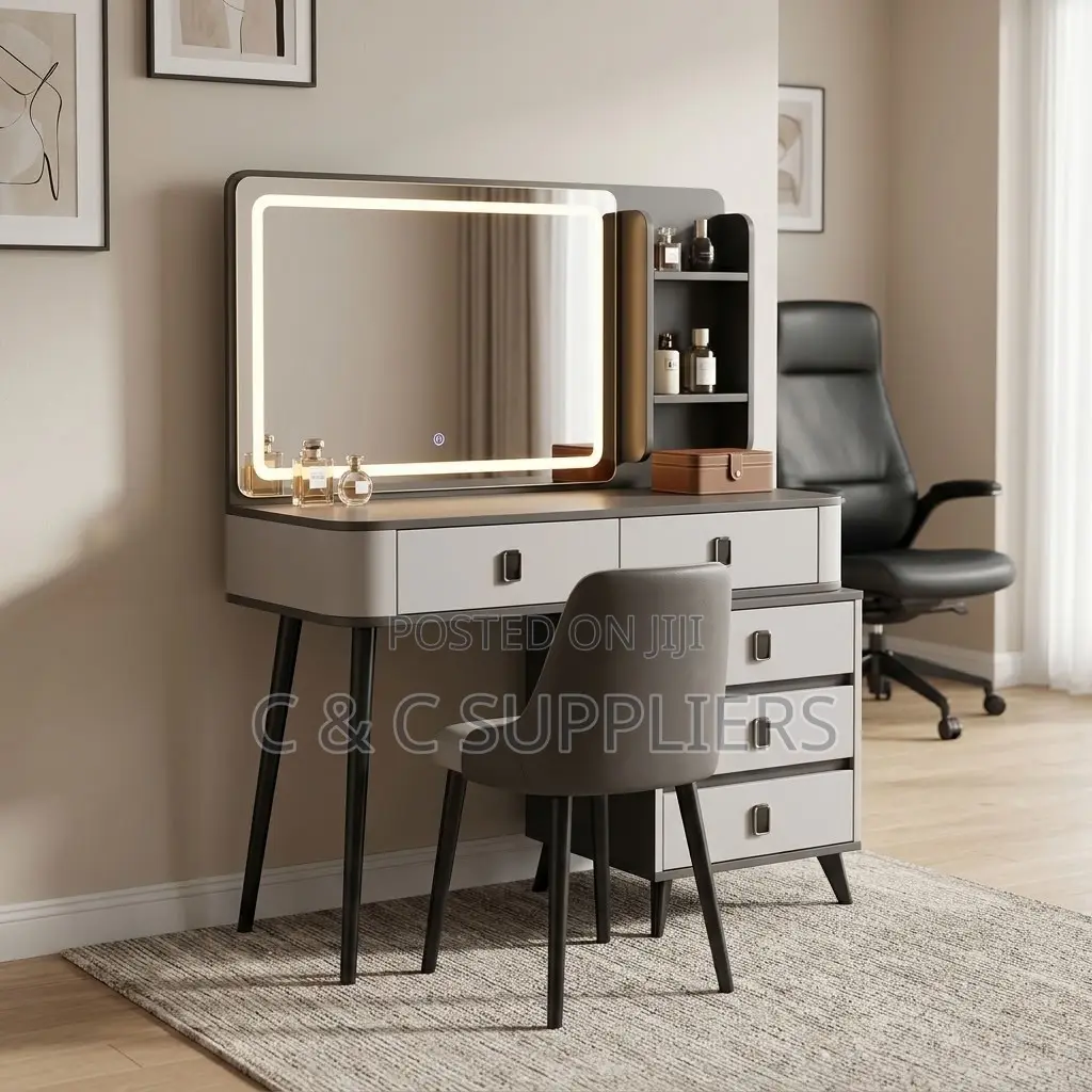 Imported Gray Dressing Table