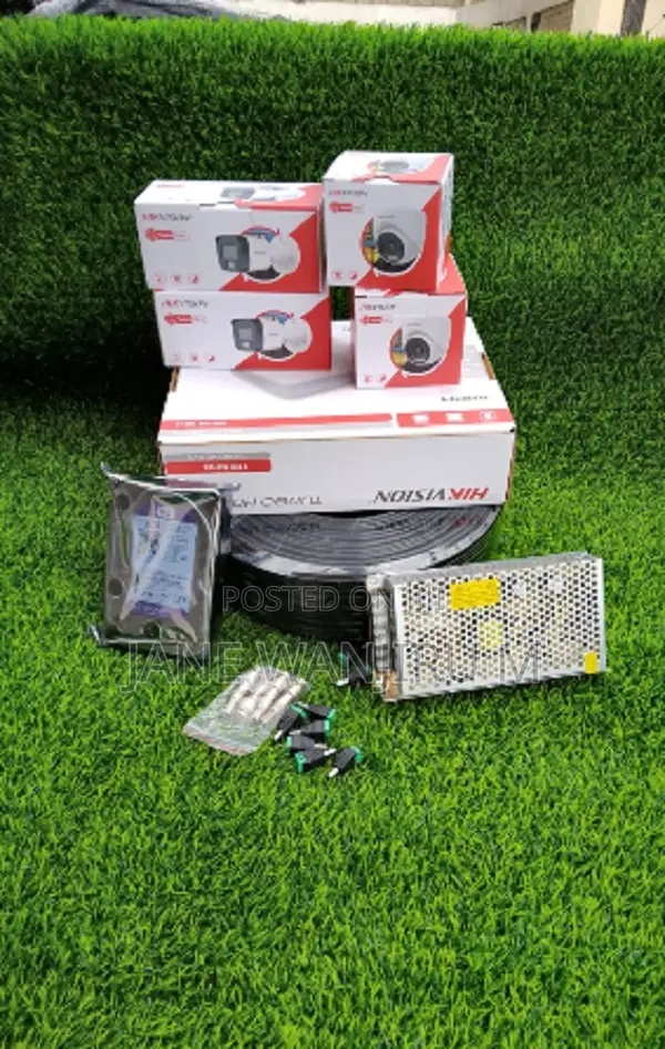 Hikvision 4 Camera 1080P Smart Hybrid Surveillance Kit
