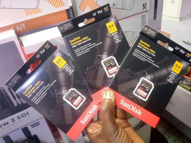 SanDisk Extreme 64GB SDXC UHS-I Card – 170mb/S