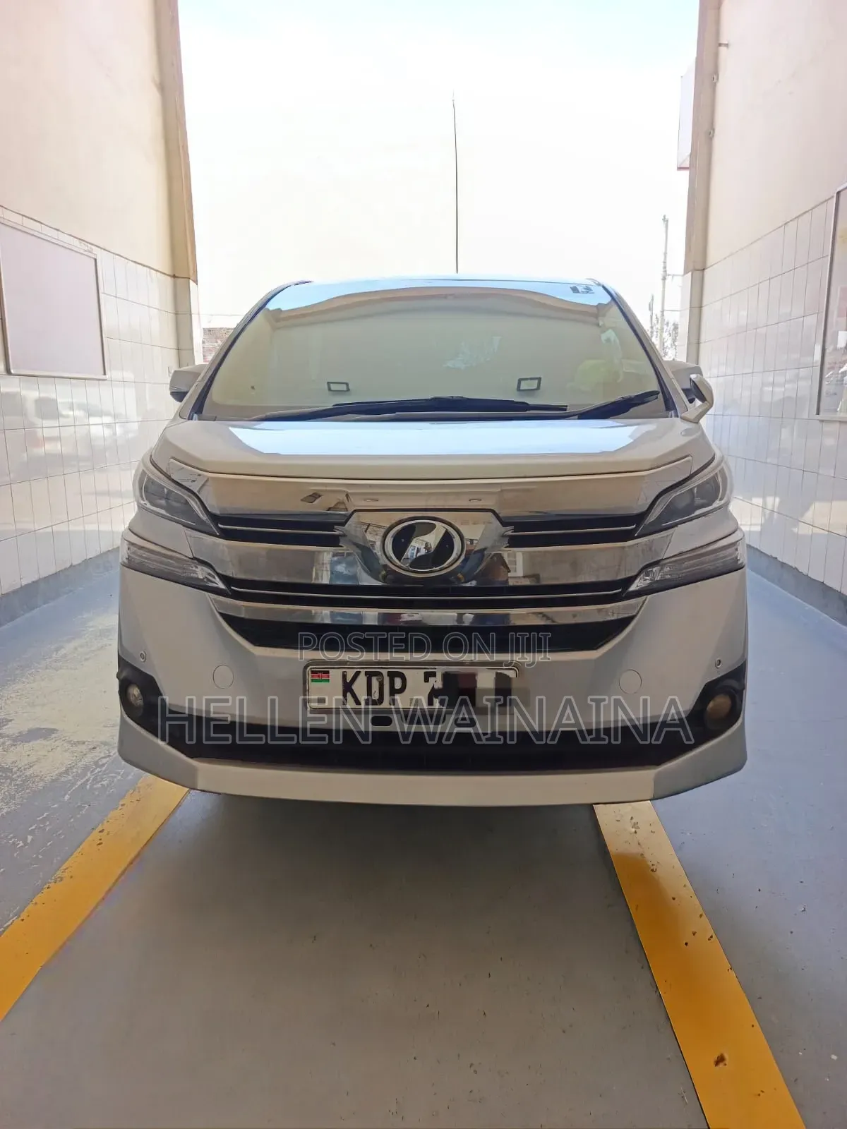Toyota Vellfire 2016 Silver
