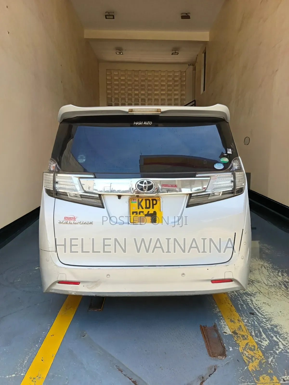 Toyota Vellfire 2016 Silver