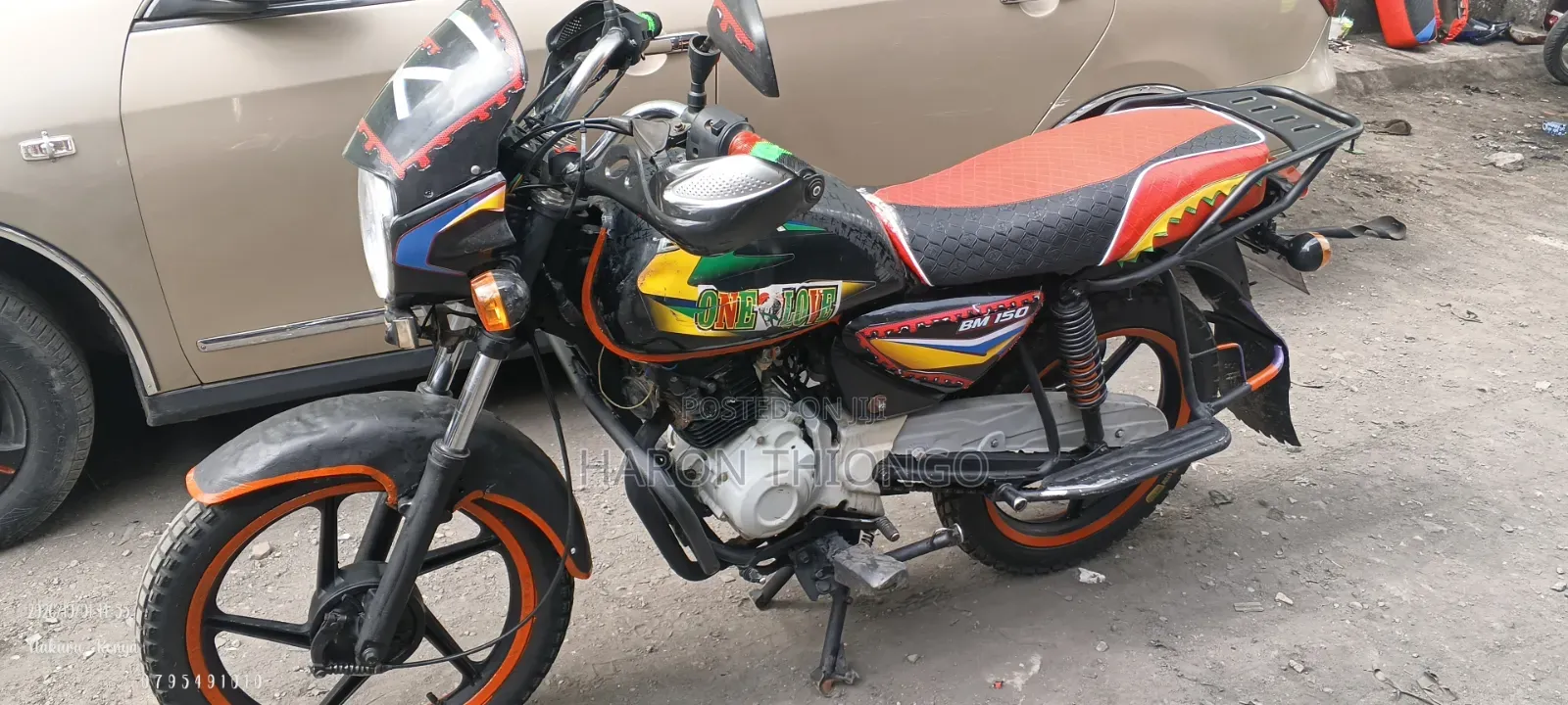Bajaj Boxer 150 UG 2025 Black