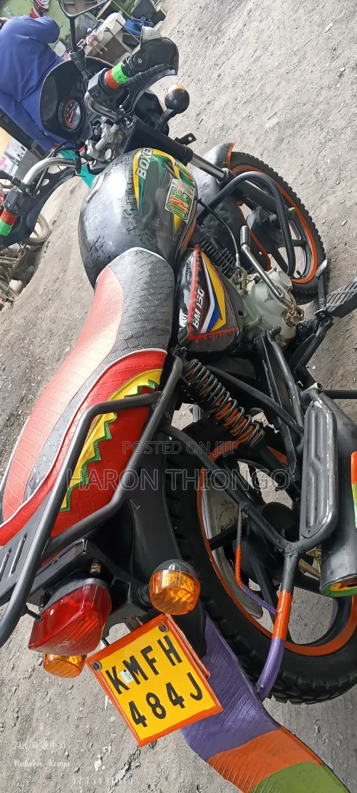 Bajaj Boxer 150 UG 2025 Black