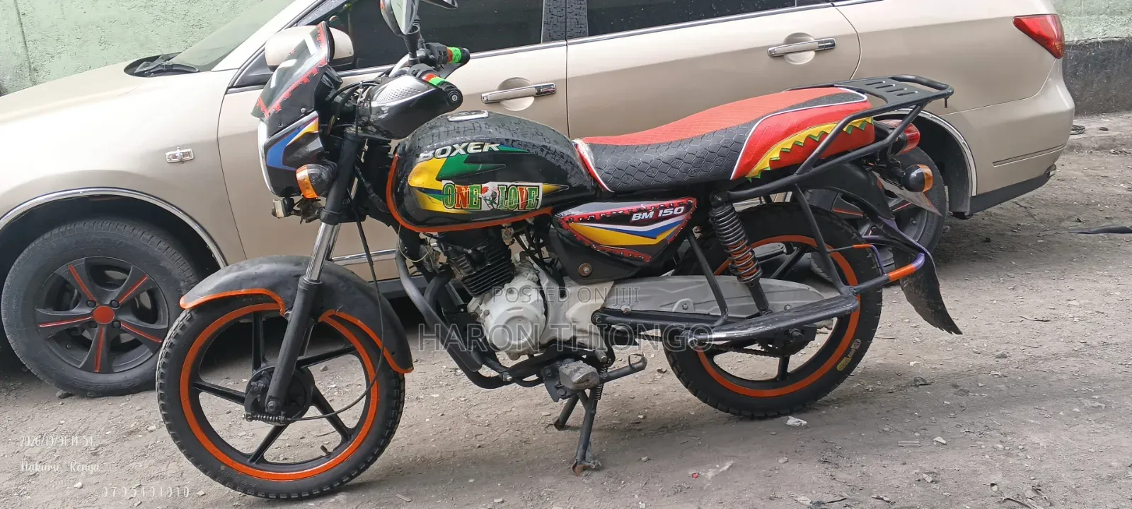 Bajaj Boxer 150 UG 2025 Black