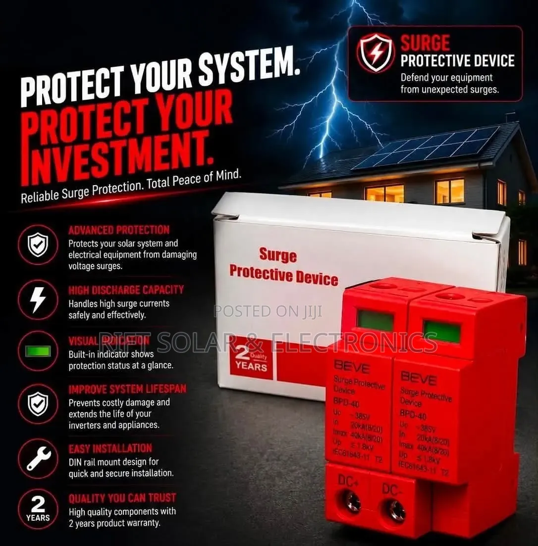 500 Voltage Solar Surge Protecting Device