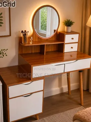 Executive Modern Dressing Table With Light 