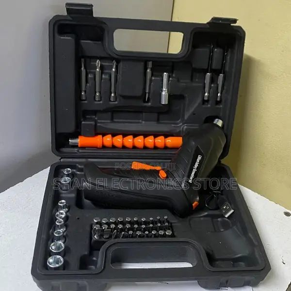 48PCS Electric Screwdriver Set Cordless Lithium Battery Drill Kit