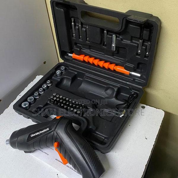 Portable Carry Case Rechargeable Electric Screwdriver Multi-Bit Drill - main view