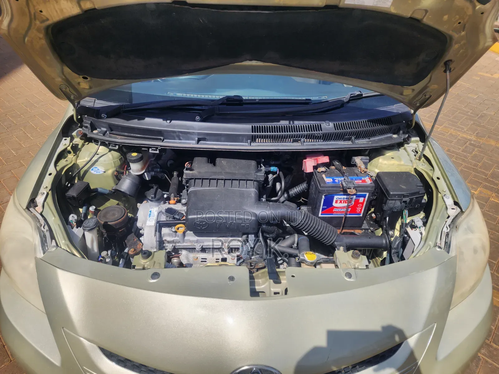 Toyota Belta 2008 Blue
